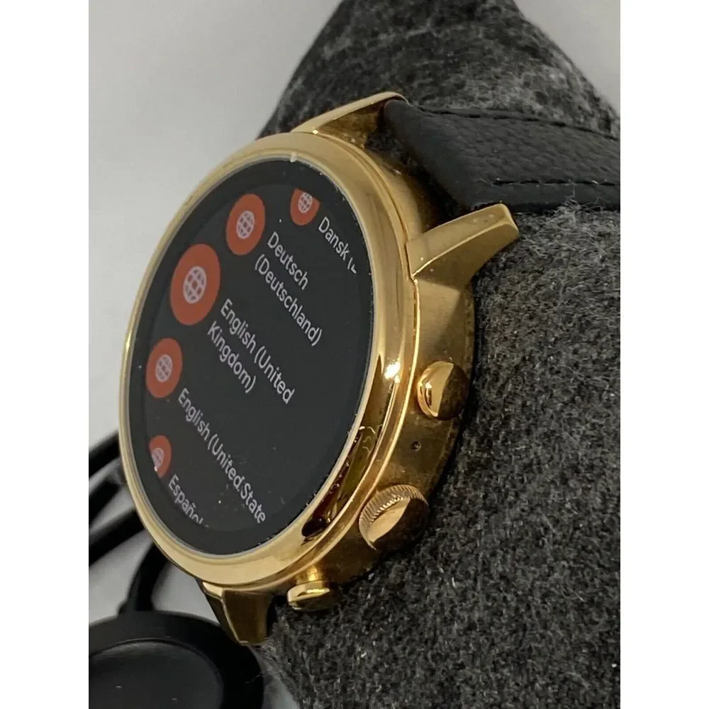 Fossil Gen 4 Authentic Digital Dial Smart Watch Custom Band FTW6031 BA300